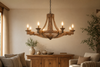 Lustre rustique