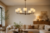 Lustre salon moderne