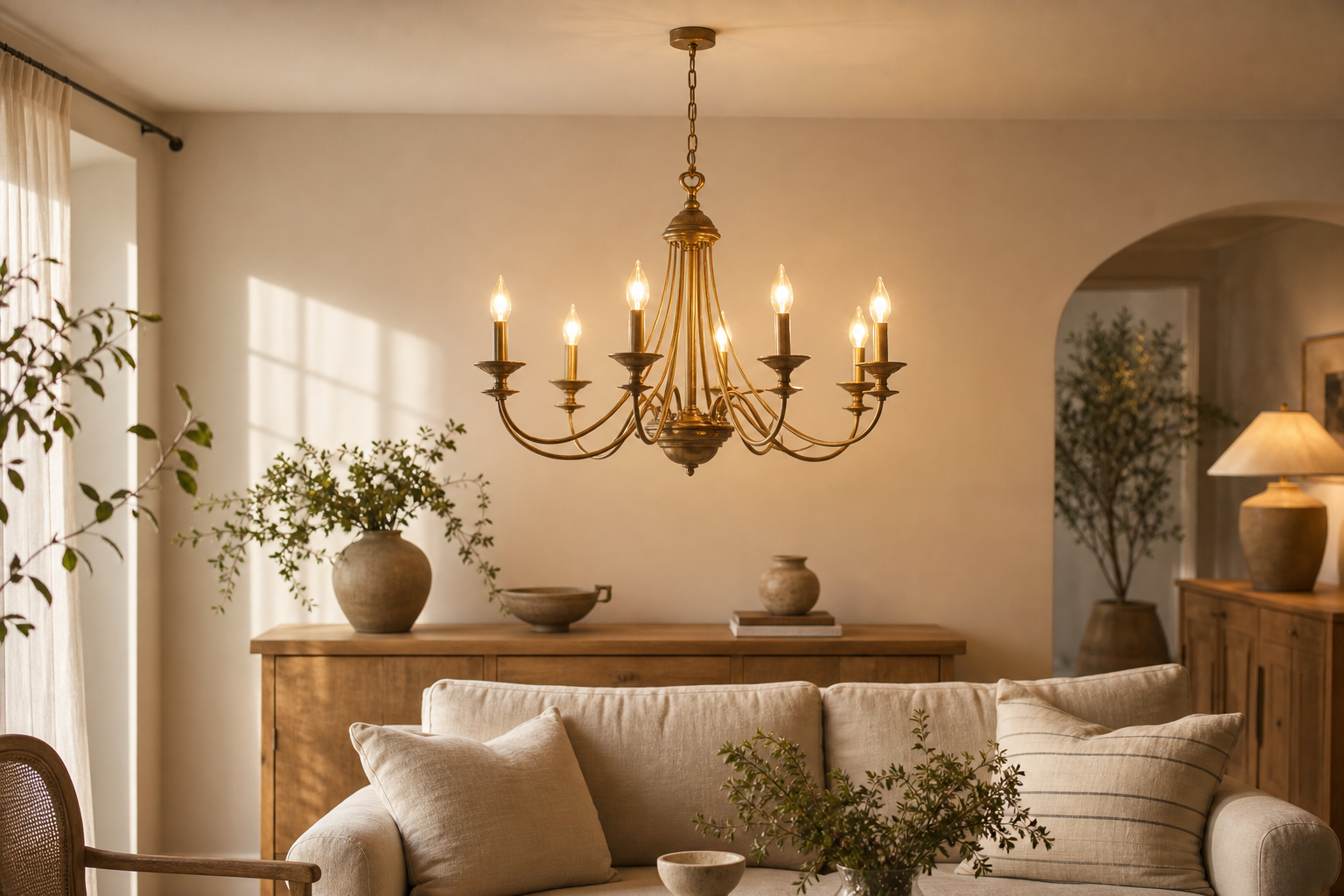 Lustre salon