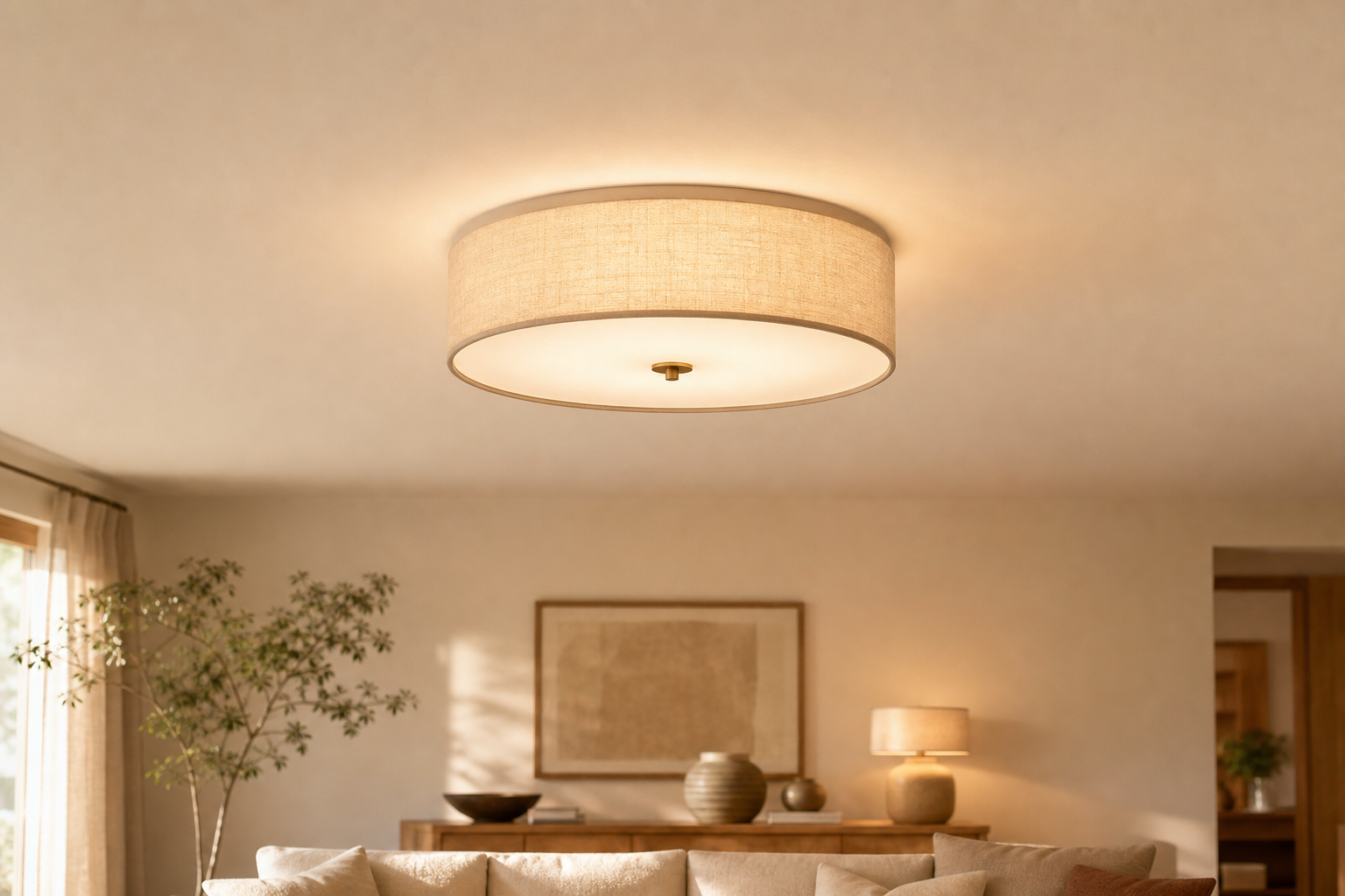 Plafonnier dimmable