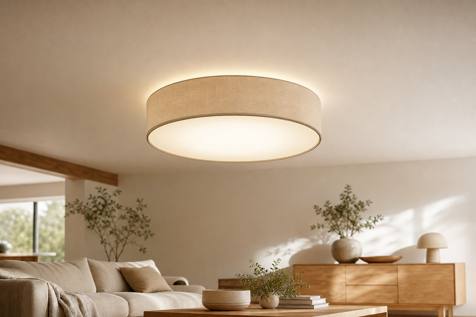 Plafonnier LED moderne
