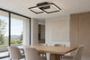 Plafonnier LED noir