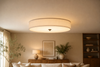 Plafonnier LED avec télécommande