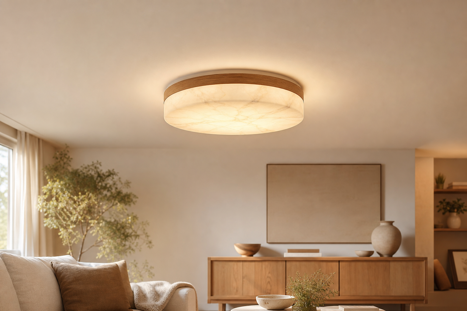 Plafonnier minimaliste