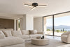 Plafonnier salon moderne