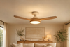 Plafonnier ventilateur silencieux