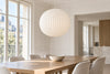 Suspension boule papier