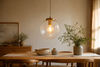 Suspension boule verre