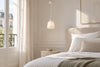 Suspension blanche chambre