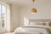 Suspension rotin chambre