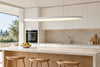 Suspension cuisine blanche