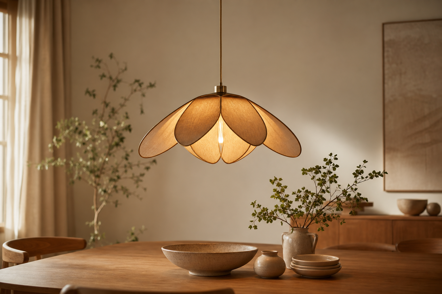 Suspension fleur