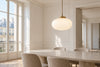 Suspension opaline