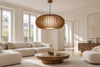 Suspension bois salon