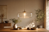 Suspension verre design