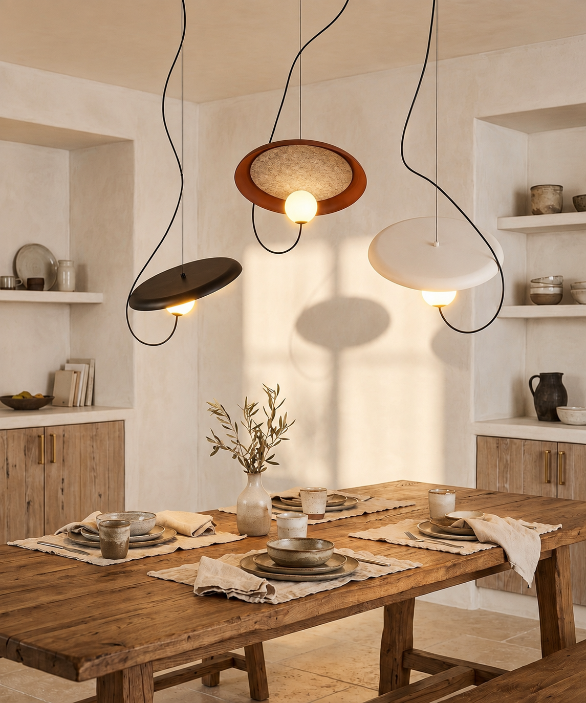 Nordic Retro LED Magnetic Chandeliers 3D Ball Free Movement Pendant Lamp Living Room Dining  Bedroom Bar Decor Hanging Lighting