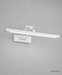 Applique LED blanche à double bras, longueurs 43 et 55 cm