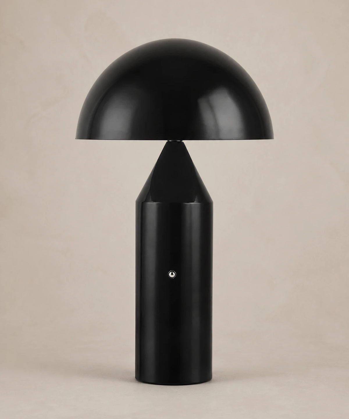 Lampe champignon sans fil, noir